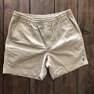 Button w/drawstring shorts